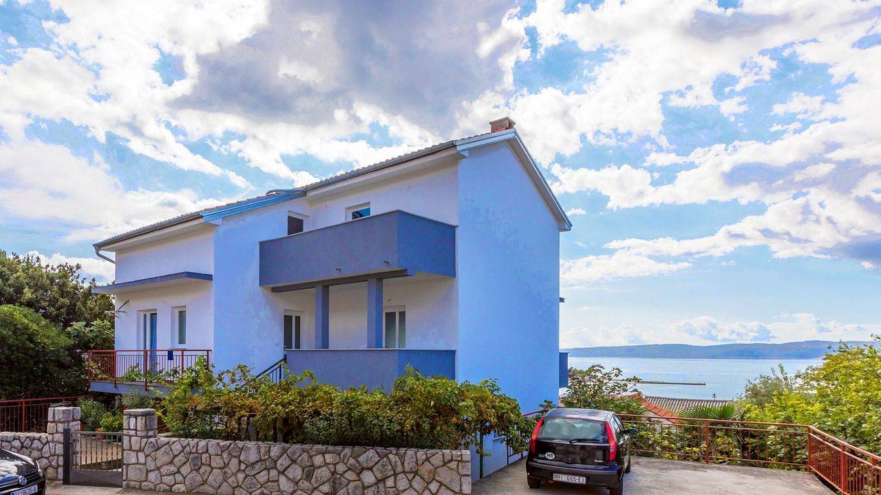 Cały apartament wypoczynkowy, Apartament wakacyjny dla 2 osób z taras in Selce, Żupania primorsko-gorska