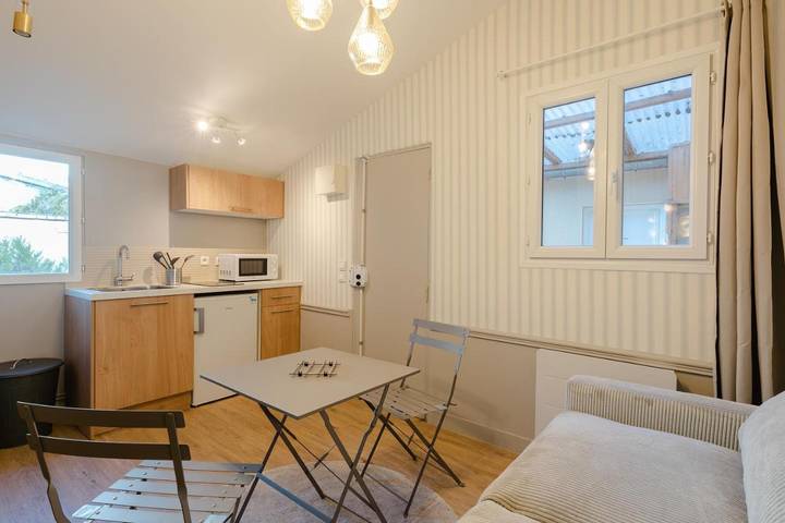 Appartement de vacances pour 2 personnes, avec jardin