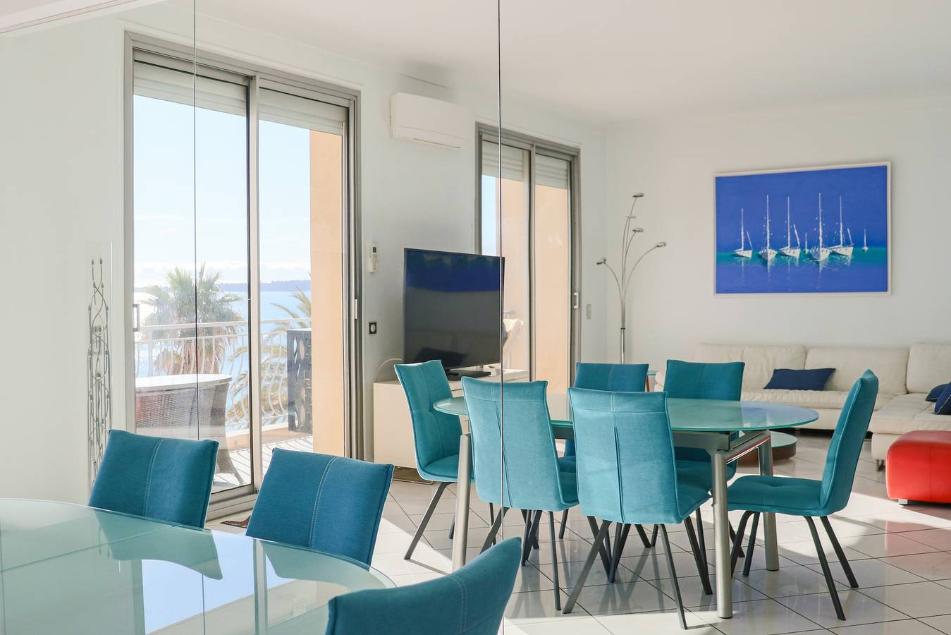 Hel lägenhet, Superbe apt Lumineux avec Vue Mer in Cannes, Medelhavskusten (Frankrike)