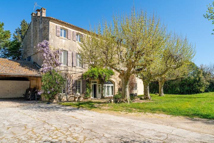 Habitación “Jonathan” en el Mas de Kitty, piscina compartida in Saint-Rémy-de-Provence, Region de Arles