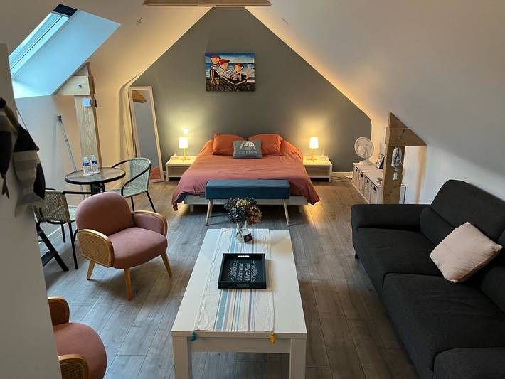 Chambre d’hôte pour 2 personnes, avec jardin