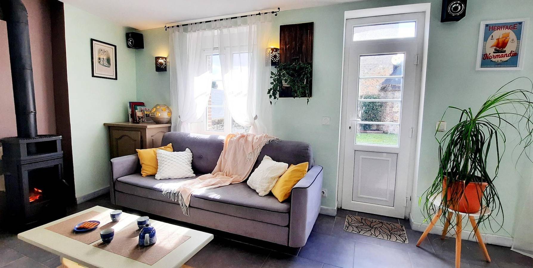 Gîte für 4 Personen mit Garten in Ganzeville, Le Havre und Umgebung