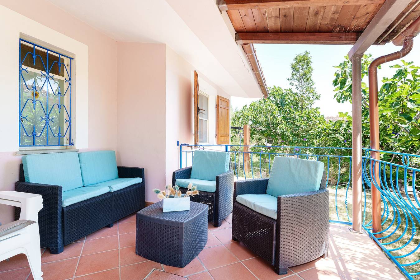 Ferienhaus 'Le Campanelle a Fuile Mare' mit privater Terrasse, Wlan & Klimaanlage in Sas Linnas Siccas, Orosei