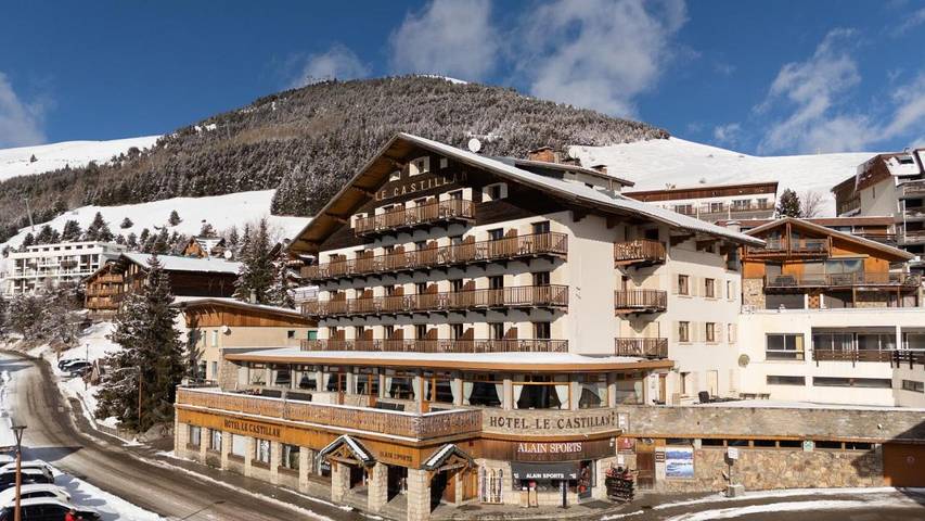Hôtel pour 2 personnes, avec sauna ainsi que balcon et vue à Huez - 2