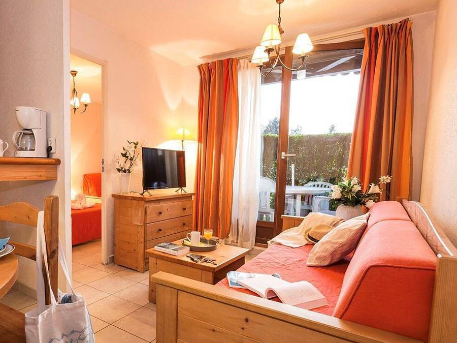 Résidence Odalys Référence Les Chalets d'Evian - Apartment 5 persons - 2 rooms 4/5 pers. lake side in Évian-les-Bains, Thonon-les-Bains region