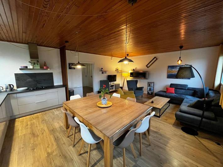 Appartement de vacances pour 5 personnes, avec jardin et vue