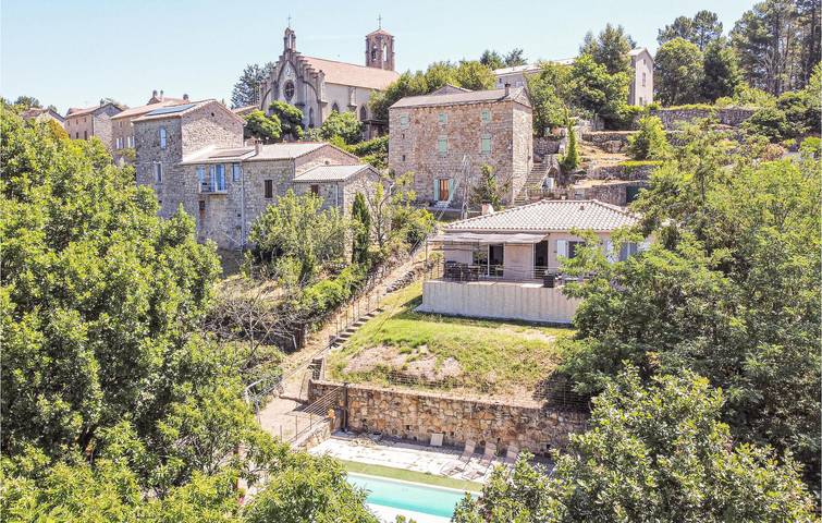 Maison de vacances pour 6 personnes, avec terrasse et piscine