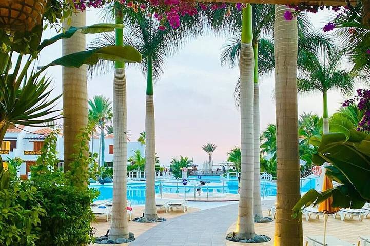 Appartamento per 4 persone, con piscina e terrazza in Parque Santiago