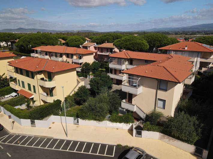 Ferienwohnung für 4 Personen, mit Terrasse und Garten in Vada