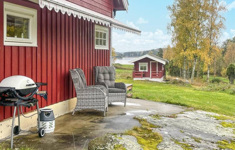 Ferienhaus für 6 Personen, mit Seeblick und Garten sowie Terrasse, mit Haustier in Mittelschweden - 3