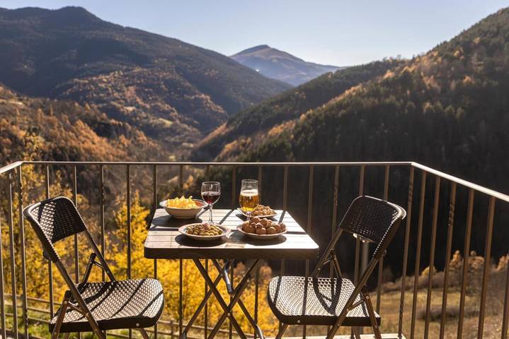 Gîte pour 2 personnes, avec Balcon et Vue à Queralbs