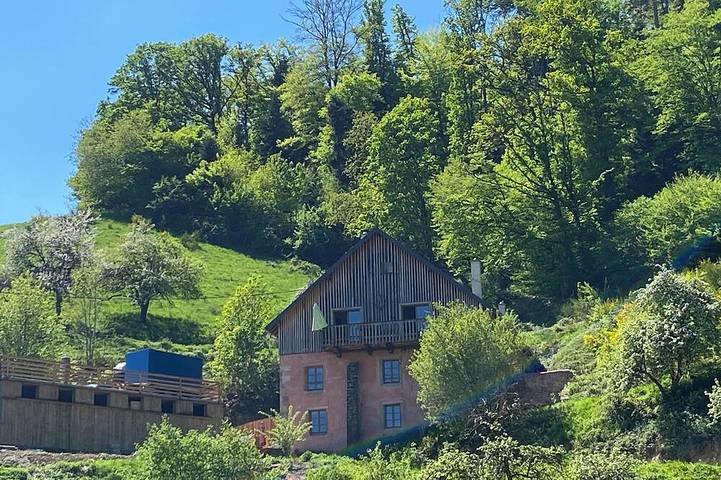 Agriturismo pour 12 personnes, avec jacuzzi ainsi que jardin et sauna à Sainte-Marie-aux-Mines