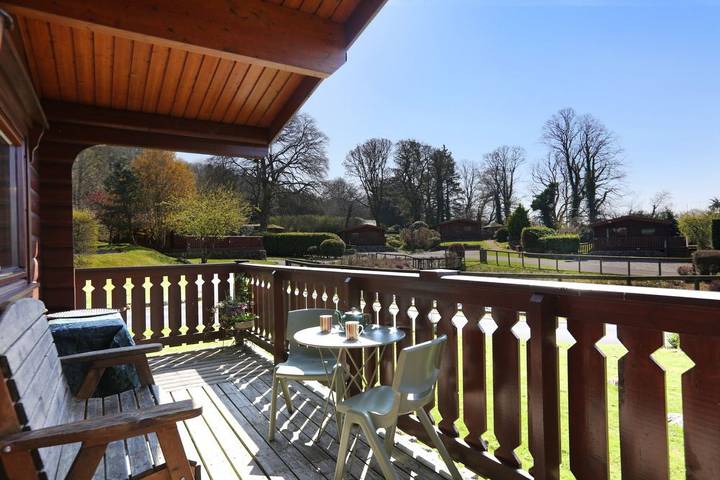 Lodge for 6 people, with Balcony/Terrace in Kippford