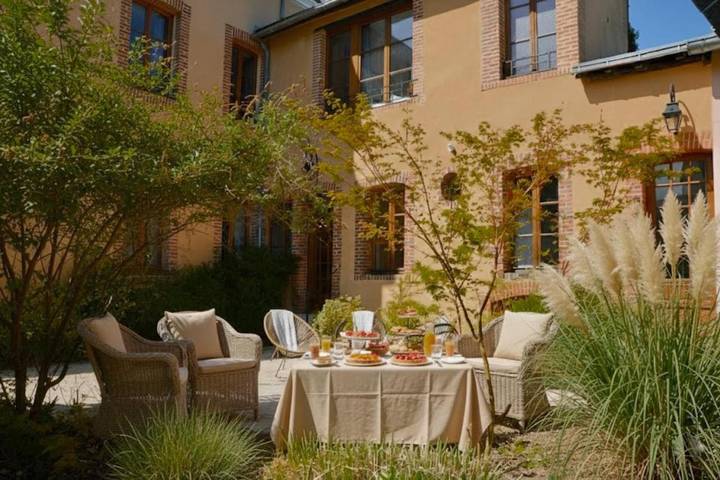 Maison de vacances pour 15 personnes, avec vue et jardin