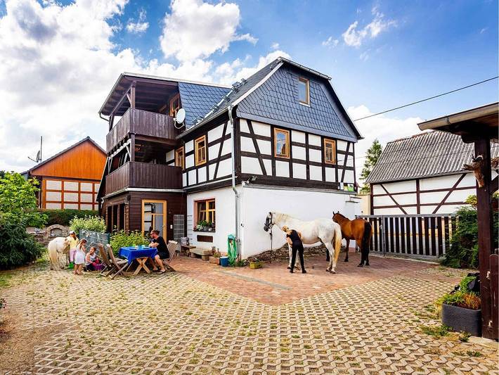 Ferienhaus für 4 Personen, mit Balkon und Balkon/Terrasse sowie Terrasse in Ostthüringen - 3