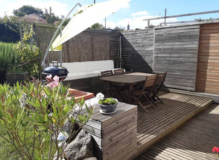 Gîte pour 4 personnes, avec terrasse