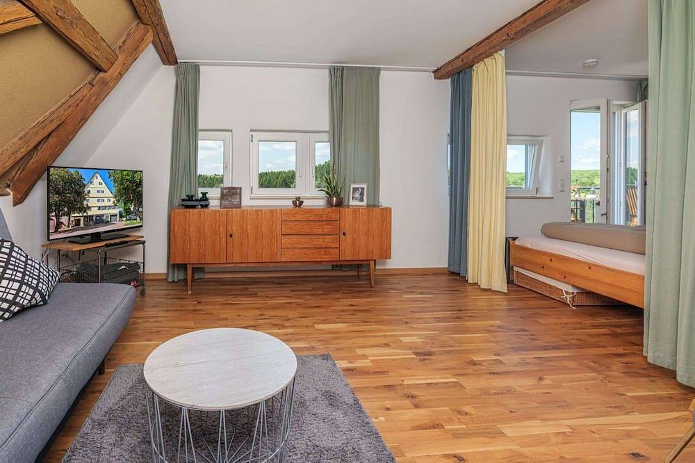 Ganze Wohnung, Stilvolles 1-Raum Apartment 43qm für 3 Personen | Wellness & Sauna in Dornstetten, Mittlerer Schwarzwald