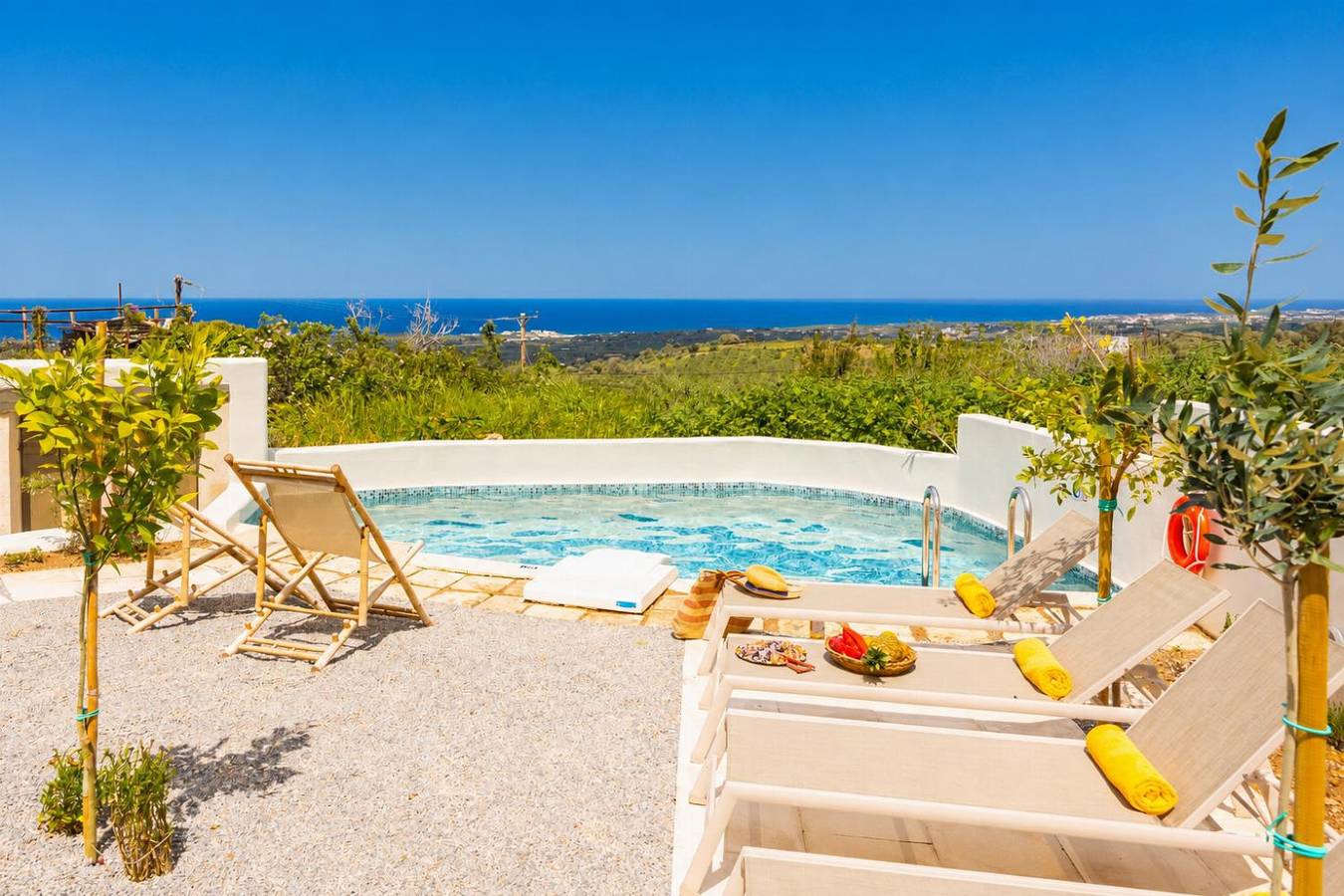 Villa für 6 Personen mit Terrasse in Mesi, Rethymno und Umgebung
