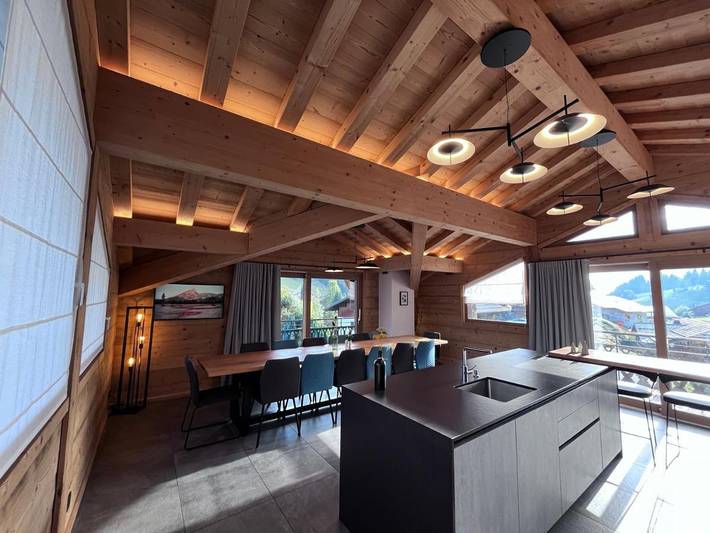 Chambre d’hôte pour 14 personnes, avec sauna ainsi que balcon et jacuzzi