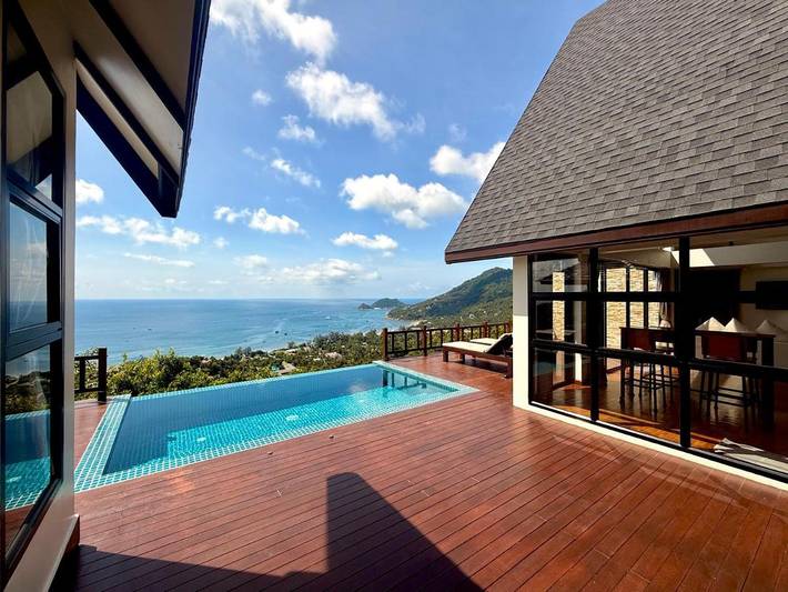 Villa pour 4 personnes, avec piscine ainsi que jardin et vue dans Koh Tao - 4