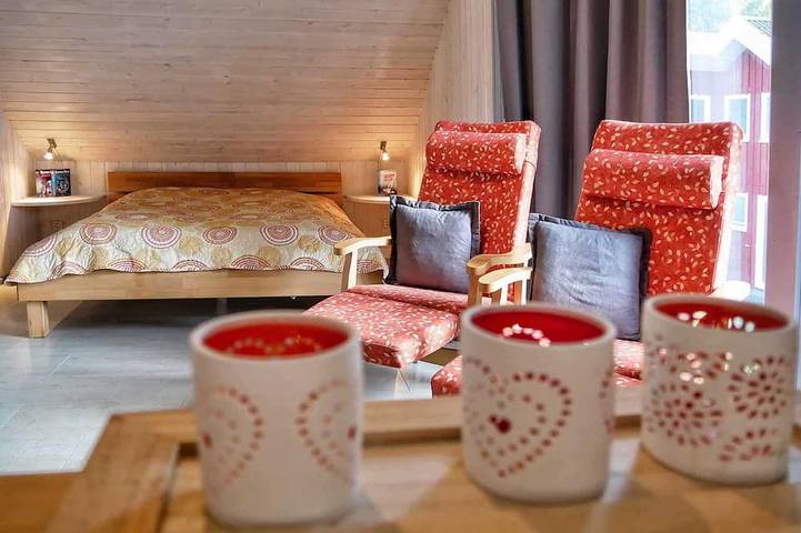 Ferienwohnung für 6 Personen, mit Garten und Whirlpool sowie Sauna, mit Haustier am Storkower See - 2