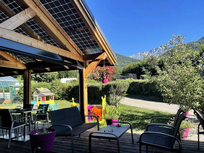Bungalow premium bio-habitat 35m² (3 Schlafzimmer) 6 Personen in Landry, Vanoise-Massiv