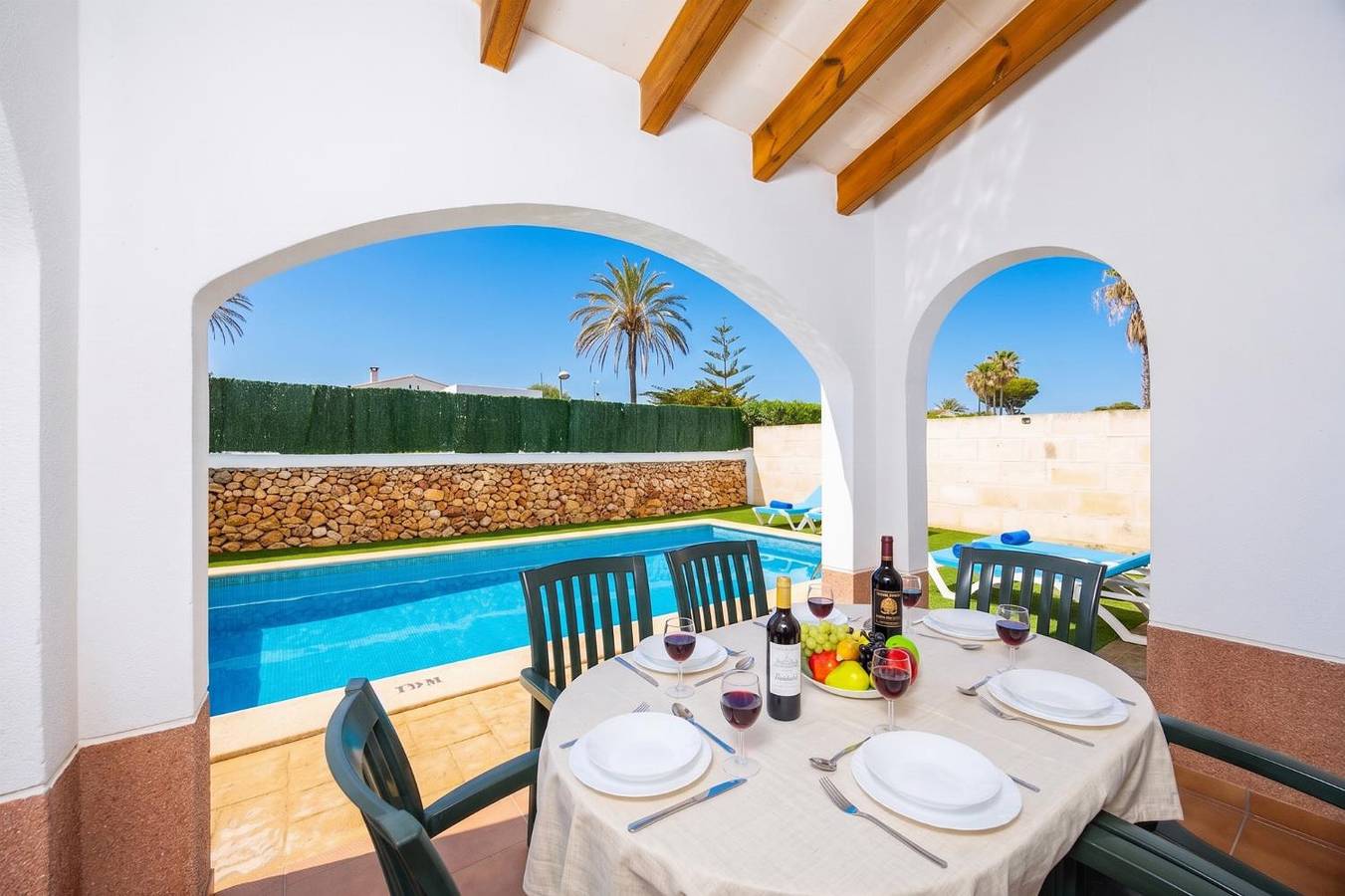 Villa La Luna in Cala Blanes, Ciutadella