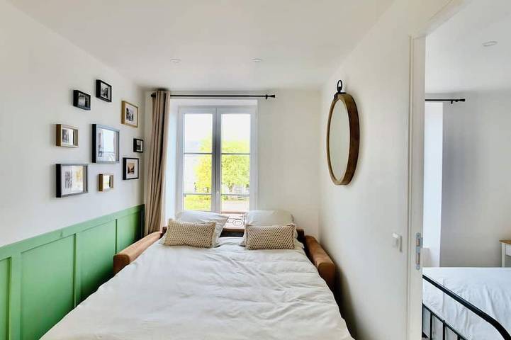 Ganze Wohnung, D-Day Suites - carentanlocation.fr: Liberty Downtown/4 people/2 min from the train station in Carentan les Marais, Saint-Lô und Umgebung