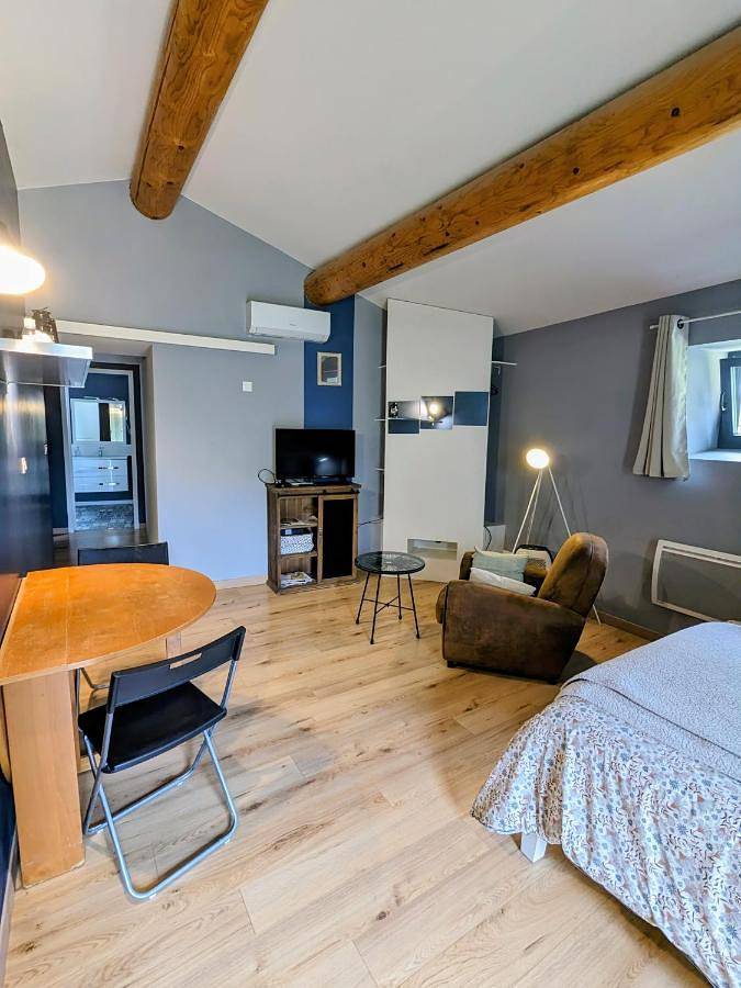 Gîte pour 2 personnes, avec jacuzzi ainsi que terrasse et jardin à Saint-Restitut - 4