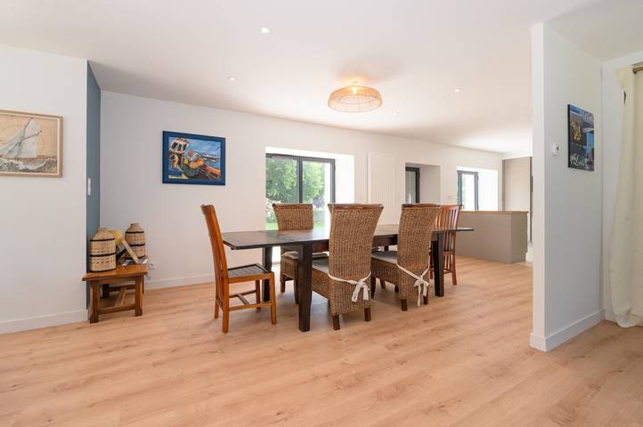 Ferienhaus 'Riantec' mit privater Terrasse, Garten und Wlan in Riantec, Côte des Mégalithes