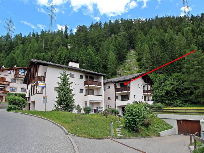 Ferienwohnung für 5 Personen, mit Balkon in Surses