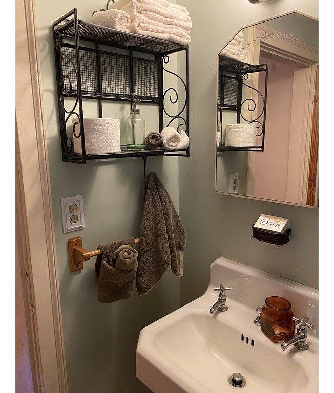 Craftsman Style Brick Cottage 1937 downstairs apartment in Tyron, Polk County NC