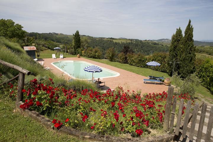 B&b per 4 persone, con Panorama in Firenze province