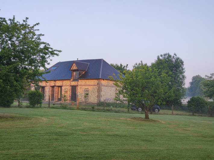 Charmantes Haus in Fort-Moville mit Privat Terrasse in Fort-Moville, Bernay und Umgebung