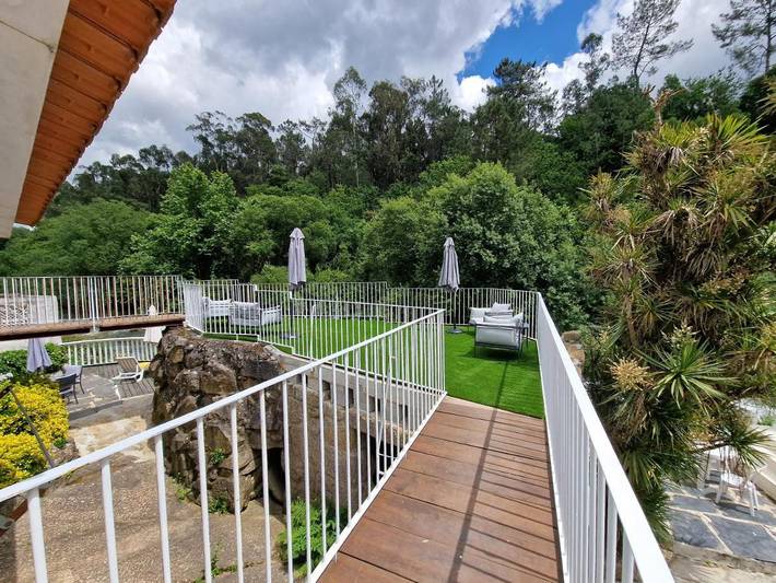 Maison de campagne pour 4 personnes, avec piscine ainsi que vue et jardin à Paredes - 4