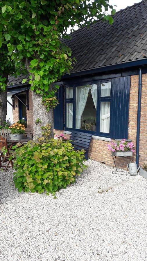 Gîte pour 6 personnes, avec terrasse et vue dans De Kwakel