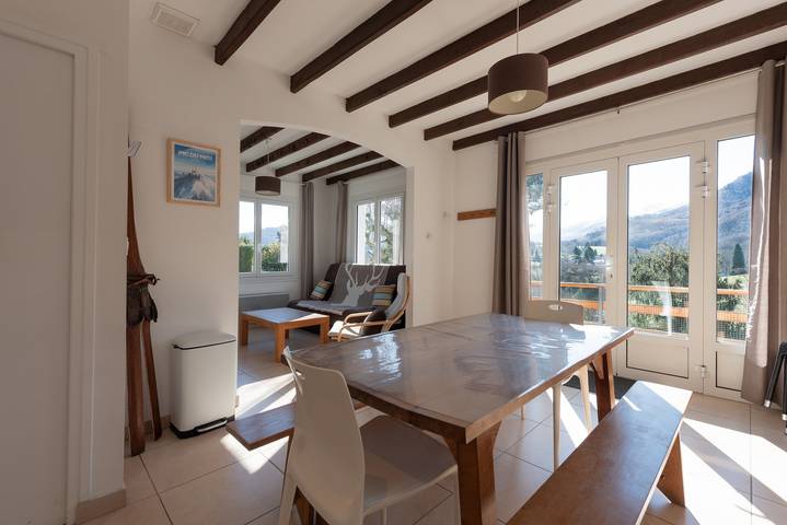 Chalet pour 7 personnes, avec balcon et jardin, adapté aux familles dans les Hautes-Pyrénées - 4