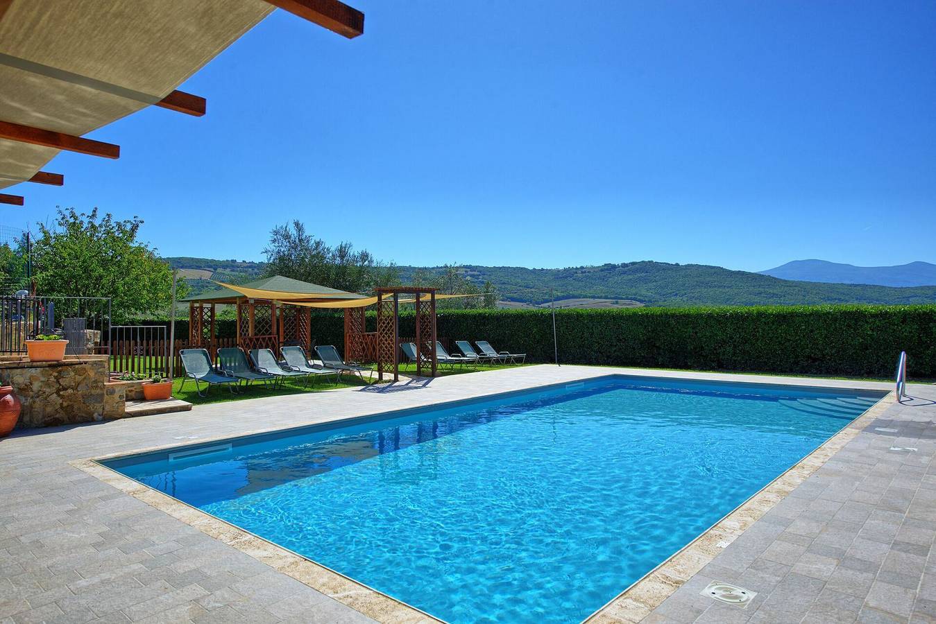 Villa für 14 Personen mit Pool in Montalcino, Orciatal