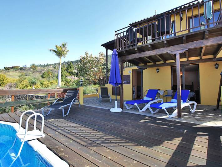 Finca für 4 Personen, mit Pool und Terrasse in Tijarafe - 3