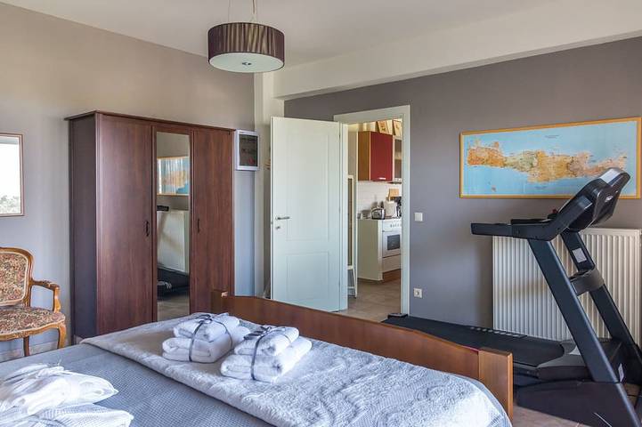 Ferienwohnung für 4 Personen, mit Balkon und Garten in Heraklion - 4