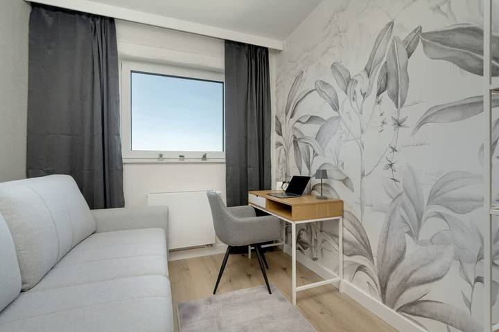 Entire apartment, Stylish Apartment in Wrocåaw Breweries | River View | Parking in Wrocław, Lower Silesia