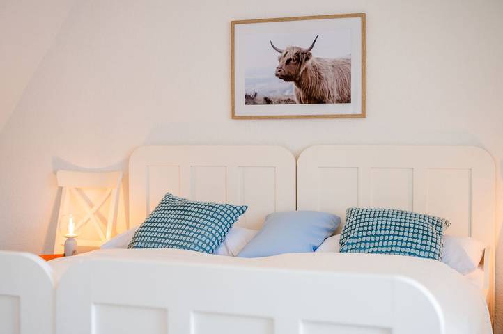 Ferienwohnung für 4 Personen, mit Balkon und Terrasse sowie Ausblick in Westerholz - 3