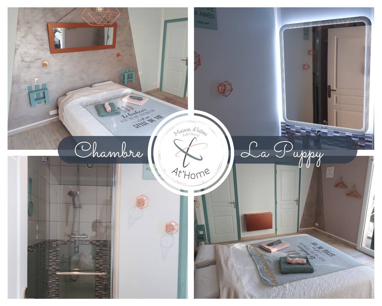 Maison d'hôtes Bord de Mer - At'home - La Puppy in Ault, Région d'Abbeville