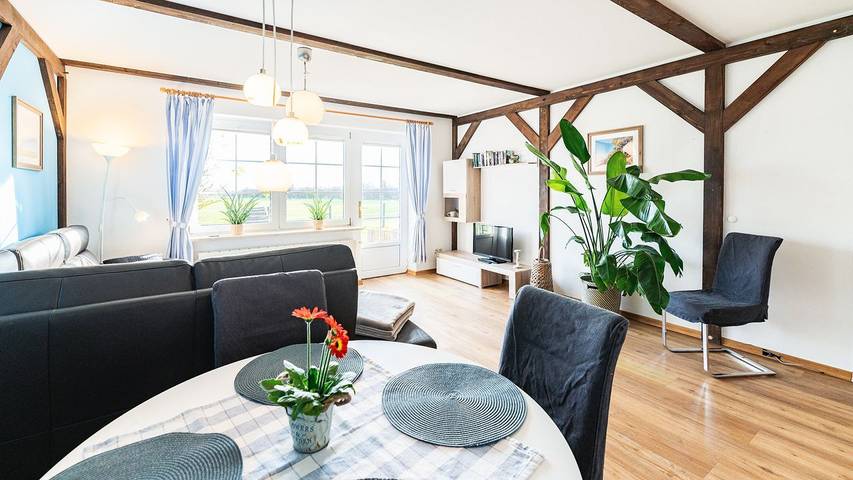Ferienwohnung für 4 Personen, mit Garten und Terrasse, kinderfreundlich in Avendorf