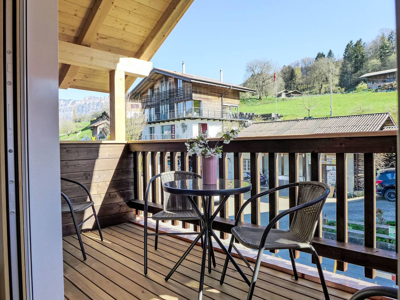 Ganze Wohnung, Huus Chloster, Apt Büel in Krattigen, Thunersee
