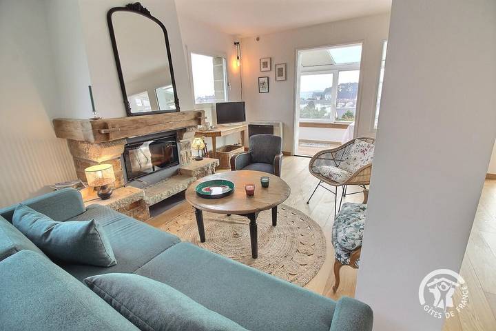 Gîte pour 8 personnes, avec jardin, animaux acceptés dans Loguivy de la Mer - 3