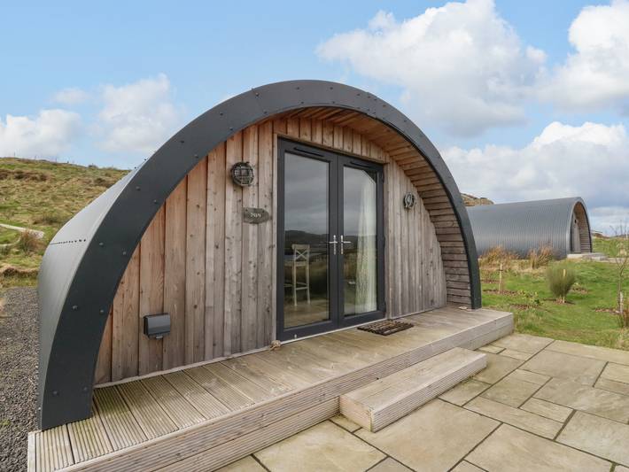 Hütte für 2 Personen, mit Garten und Sauna in Schottland