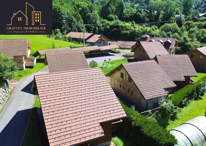 Location de vacances pour 4 personnes, avec terrasse ainsi que jardin et vue à Mont-Saxonnex - 2