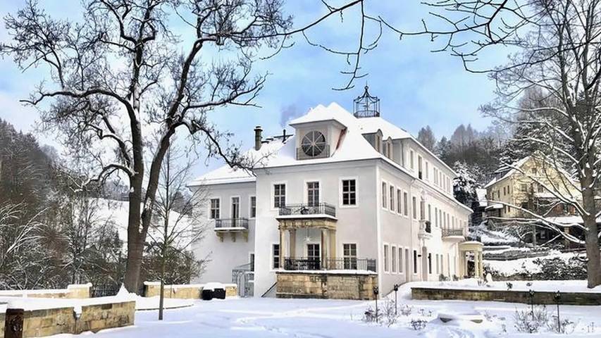 Vakantiewoning voor 2 personen, met sauna en terras in Bad Schandau