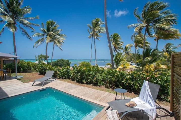 Gîte pour 4 personnes, avec jardin ainsi que vue et piscine en Martinique - 3